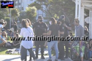 con policias