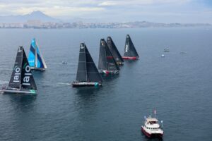 8 January 2023, VO65 In-Port race start in Alicante.