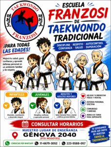 publicidad de la Escuela Franzosi